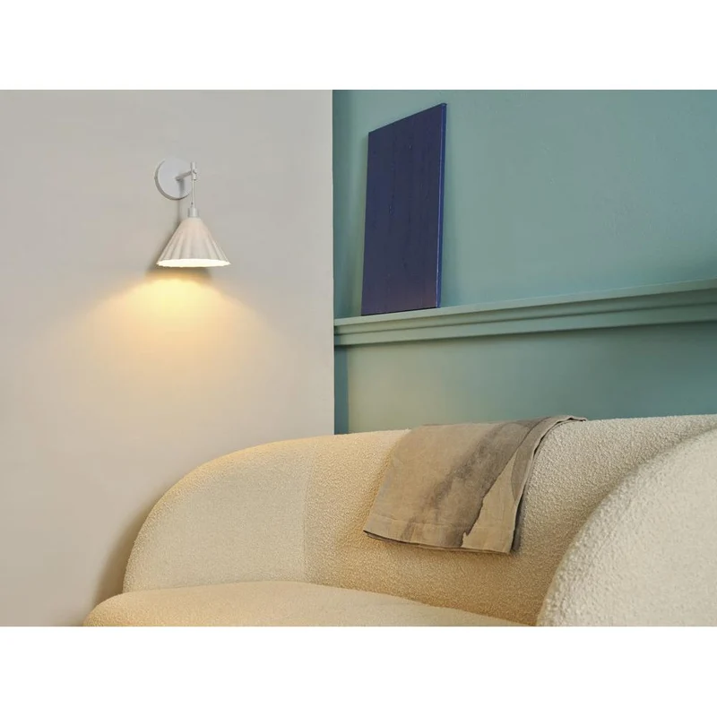 OSRAM DECOR Wandleuchte Decor Pulp weiß, E14, 218 mm