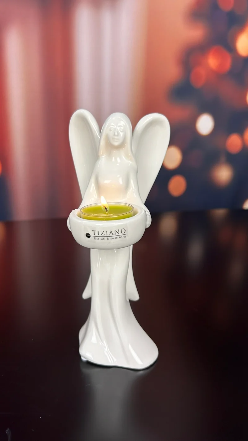 Deko Engel Victoria creme-weiß