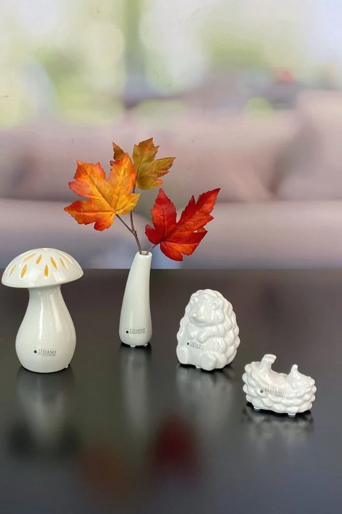 Dekoset Igel Max+Pilz Miro+Vase Torano