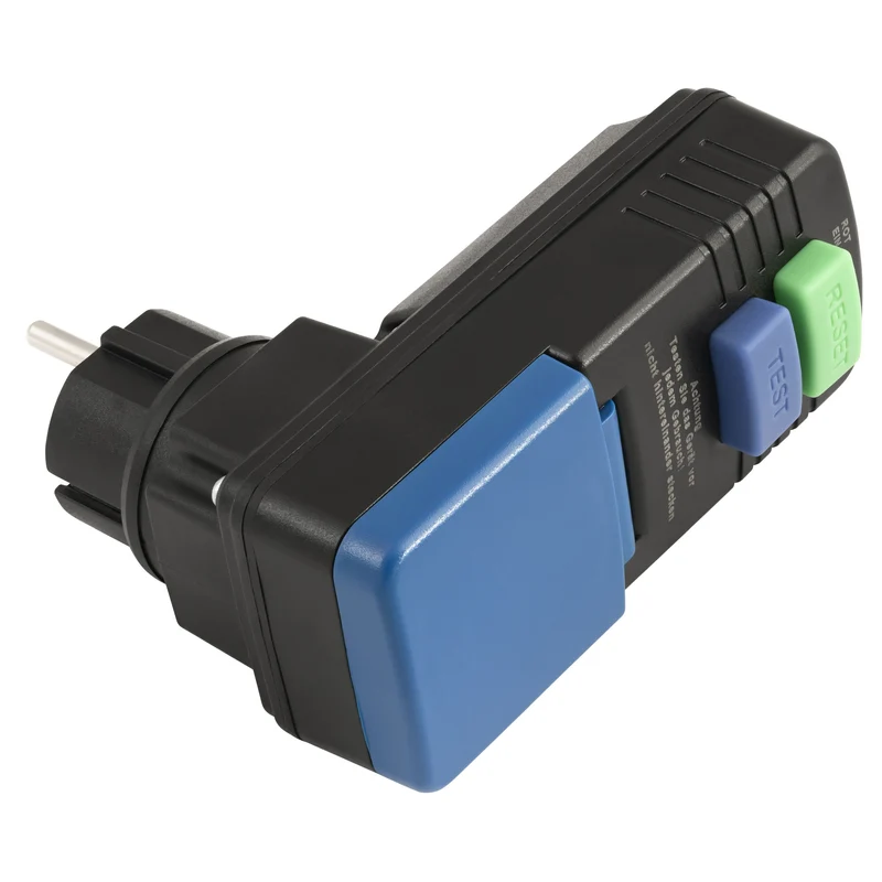 Personenschutz-Zwischenstecker 230V, 16A, 3500W,IP44