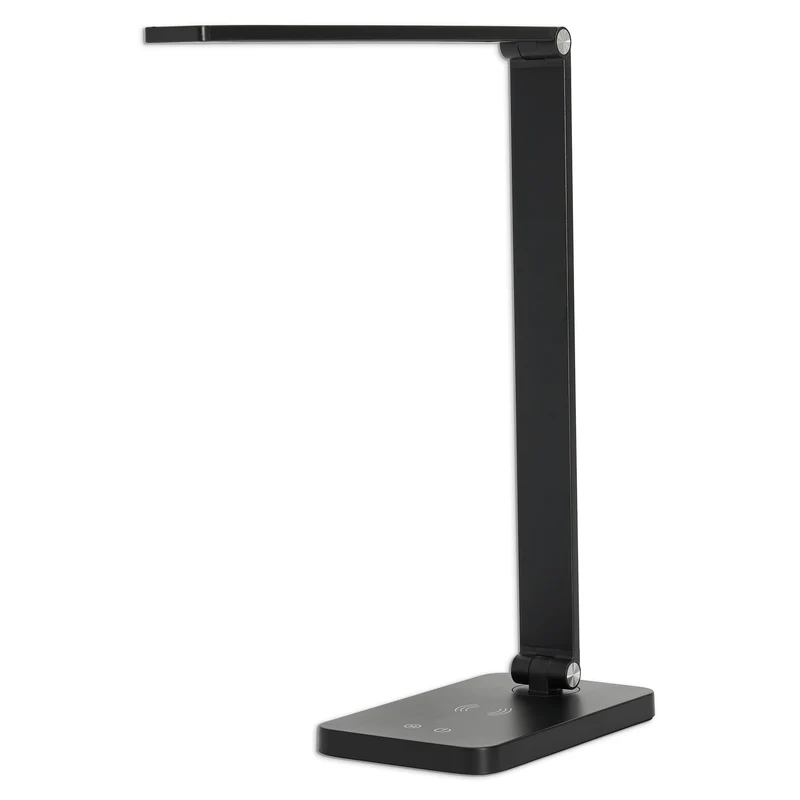 LED Schreibtisch-Lampe dimmbar Wireless Charging USB Touch Büro Tisch-Leuchte