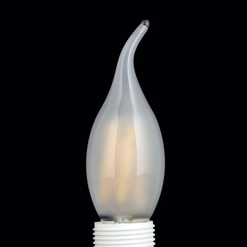 LED Windstoßkerze, E14, 4,5 Watt, matt