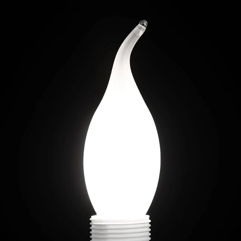 LED Windstoßkerze, E14, 4,5 Watt, matt