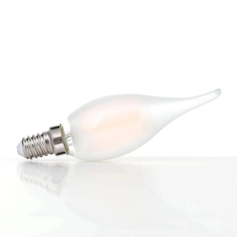 LED Windstoßkerze, E14, 4,5 Watt, matt