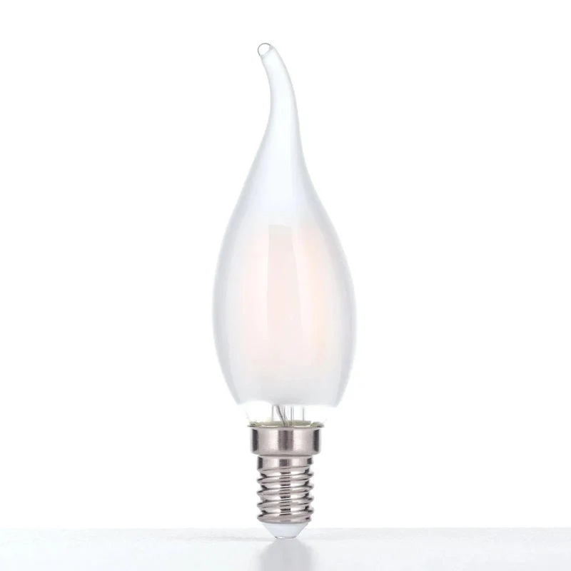 LED Windstoßkerze, E14, 4,5 Watt, matt