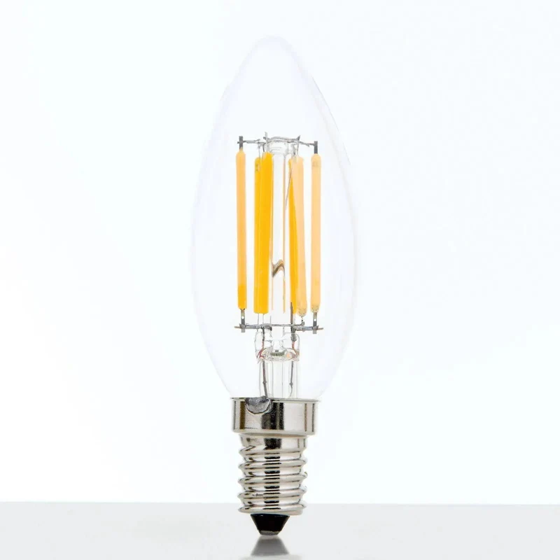 LED Kerze, E14, 4,5Watt, klar