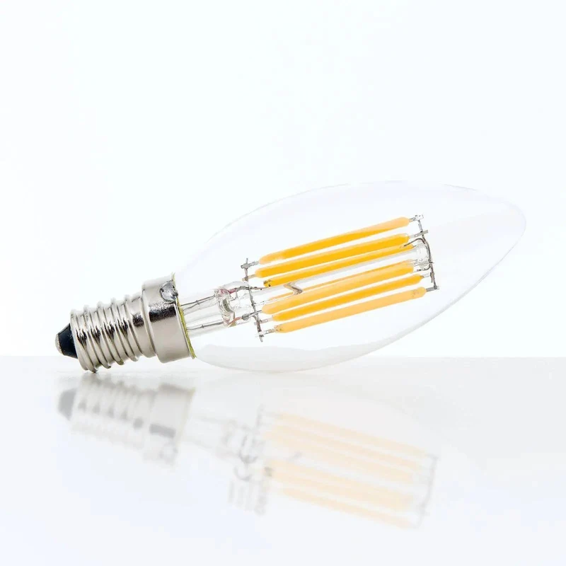 LED Kerze, E14, 4,5Watt, klar