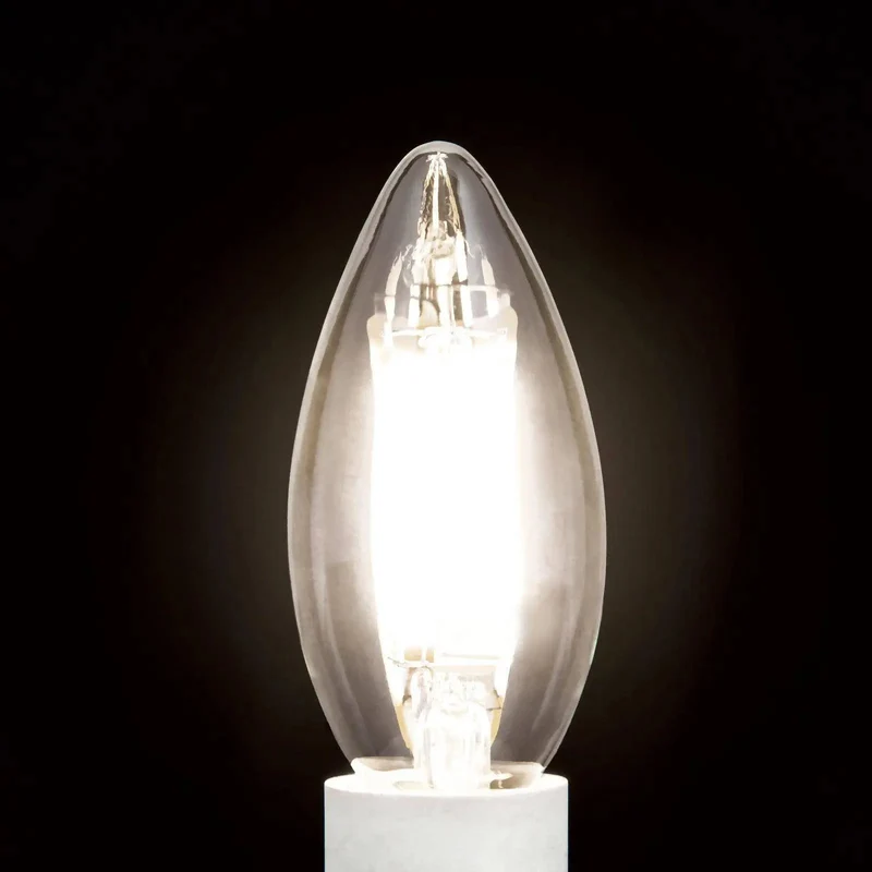 LED Kerze, E14, 4,5Watt, klar