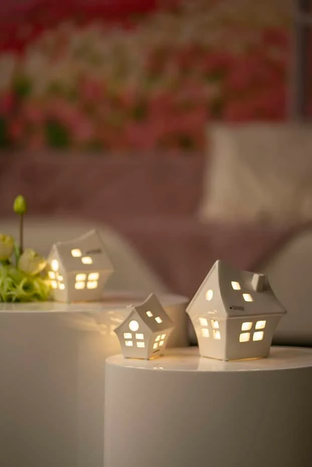 Haus Pendola LED weiß-creme