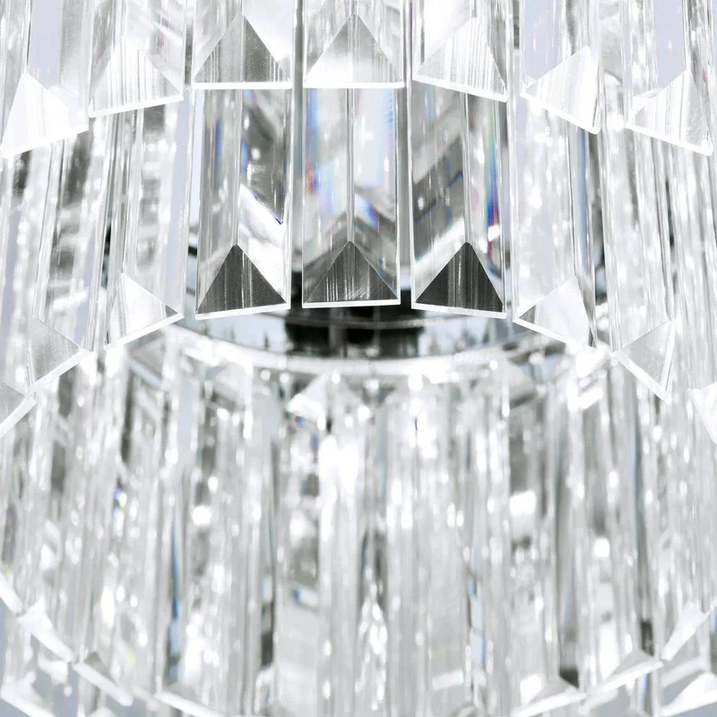 Deckenleuchte Prism, 24 Karat vergoldet/verchromt