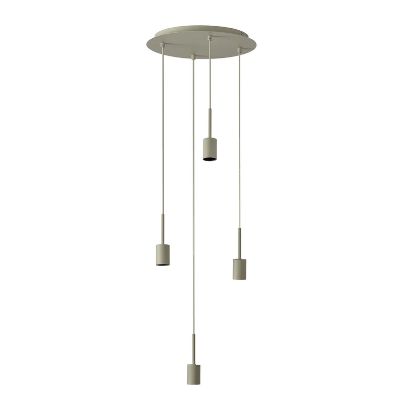 OSRAM DECOR Needle Pendelleuchte Plate Beige 4xE27