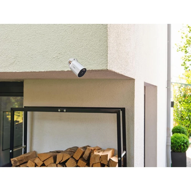 OSRAM Wifi SMART+ smarte Outdoor Überwachungskamera Weiß