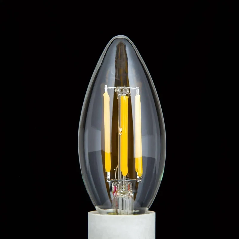 LED Kerze, E14, 5W klar