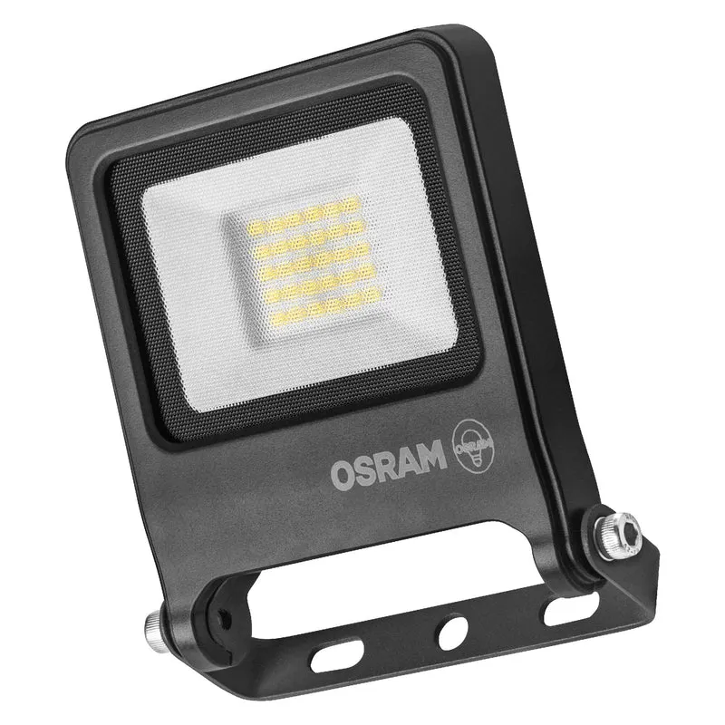 OSRAM ENDURA FLOOD PC 20W LED-Fluter, 3000K warmweiß, 1800 Lumen, IP65 Flutlicht,110° Abstrahlwinkel, 90 lm/W, Grau