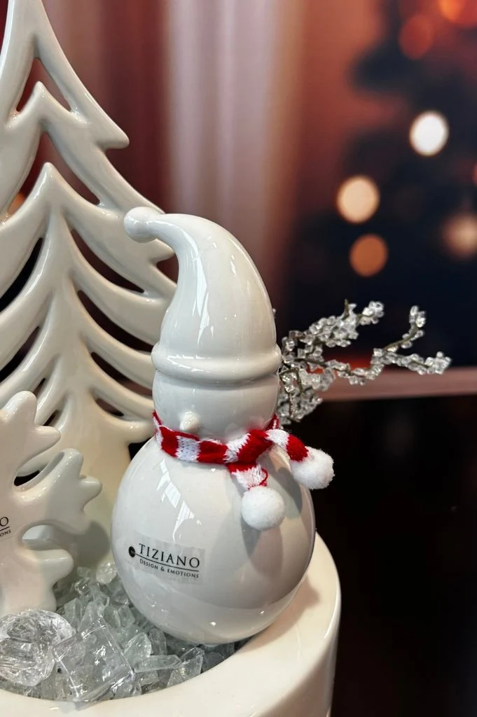 LED Base Stellata mit Schneemann Frosty oder Snowy
