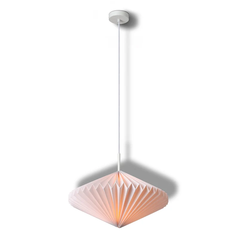 OSRAM DECOR Paper Lantern Diamond Pendelleuchte E27 Weiß