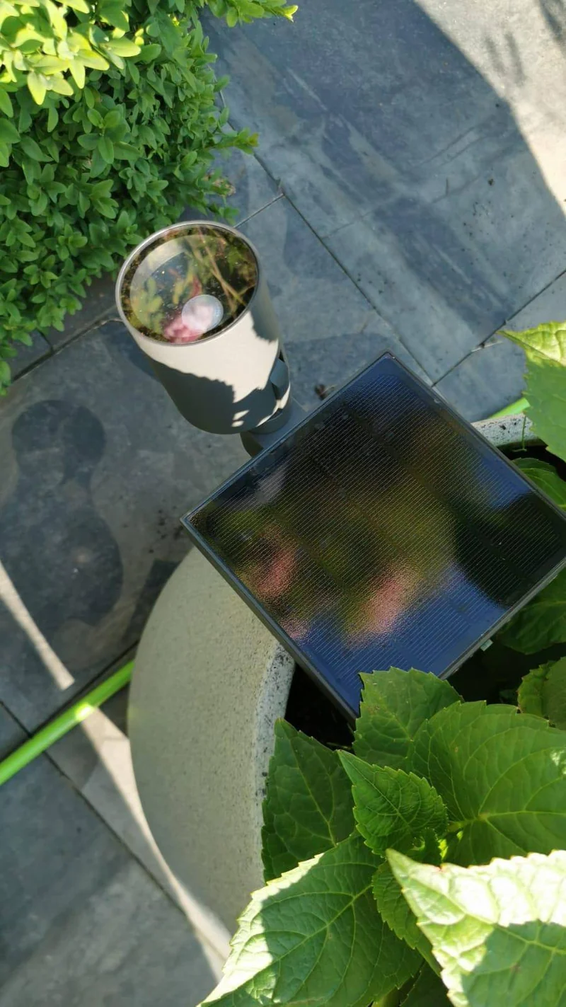 Spießleuchte Solar, anthrazit