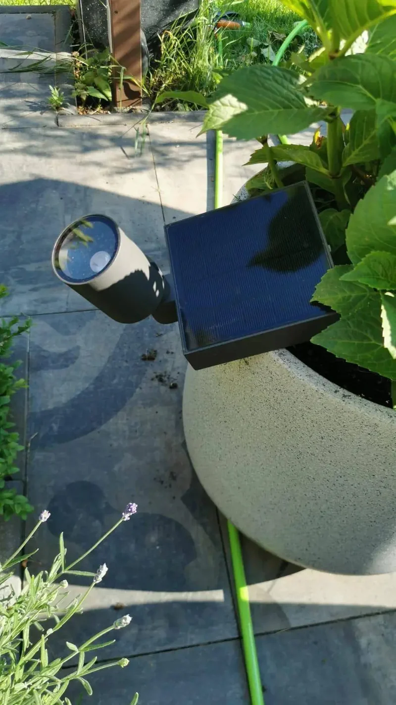 Spießleuchte Solar, anthrazit