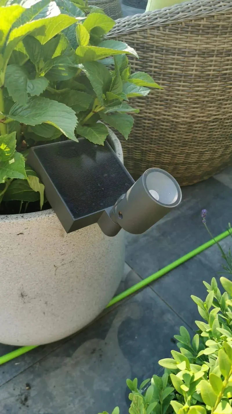 Spießleuchte Solar, anthrazit
