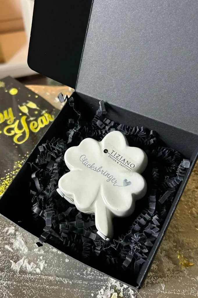 Geschenkbox Alegra Kleeblatt