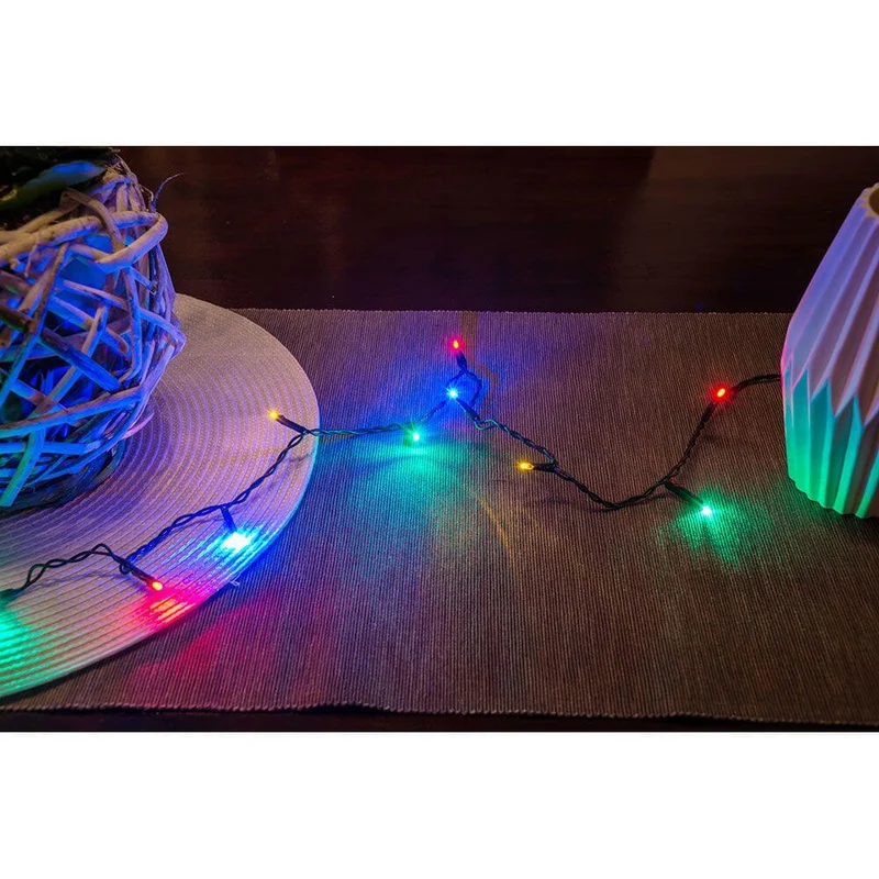 4m Micro LED Lichterkette 35 bunte Dioden