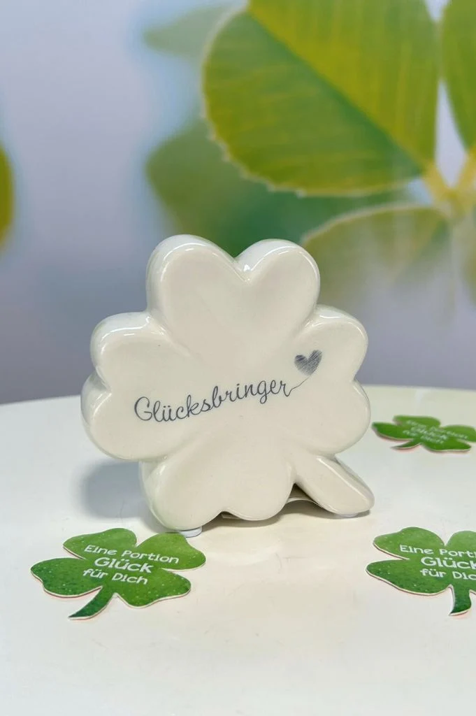 Deko Glücksbringer Alegra weiß-creme