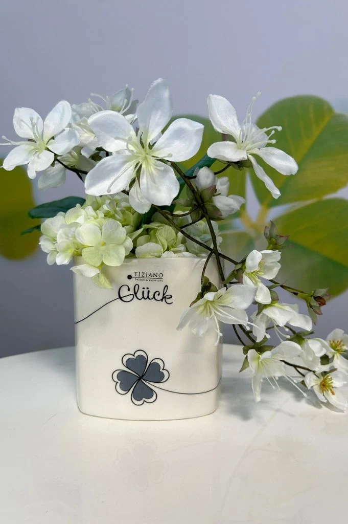 Kübel Crosia "Glück" creme