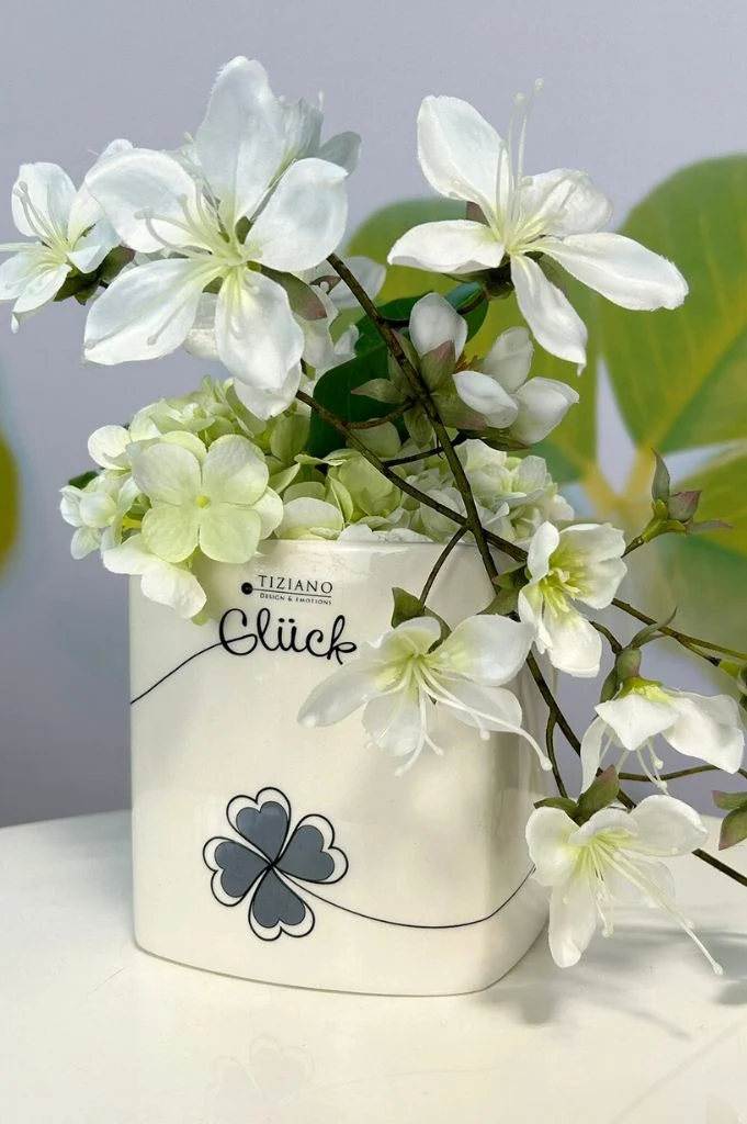 Kübel Crosia "Glück" creme