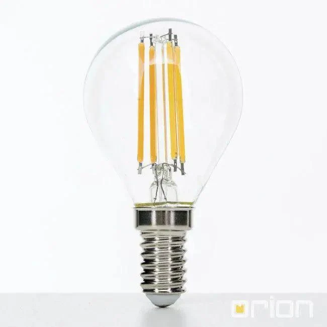 LED Tropfenform, E14, 4,5 Watt, klar