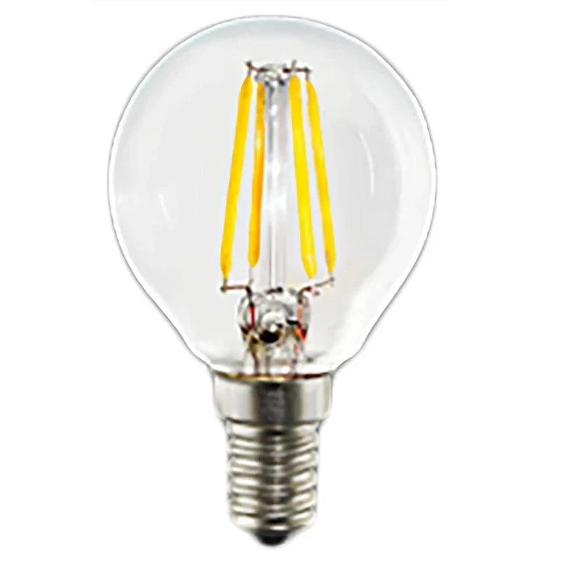 LED Tropfenform, E14, 4,5 Watt, klar