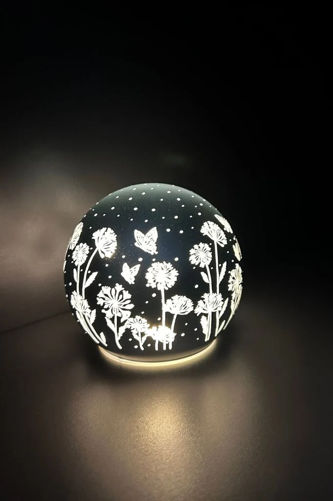 Lichtkugel Pastell mint