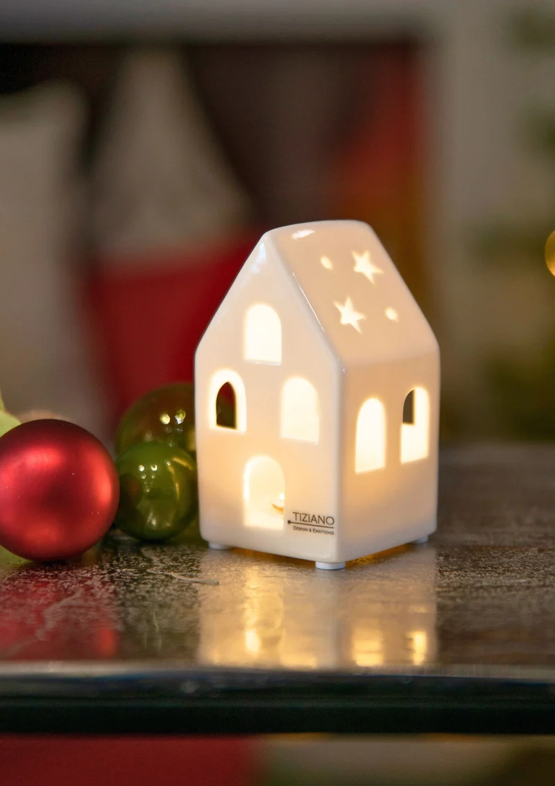 Haus Tolentino in drei Versionen creme-weiß