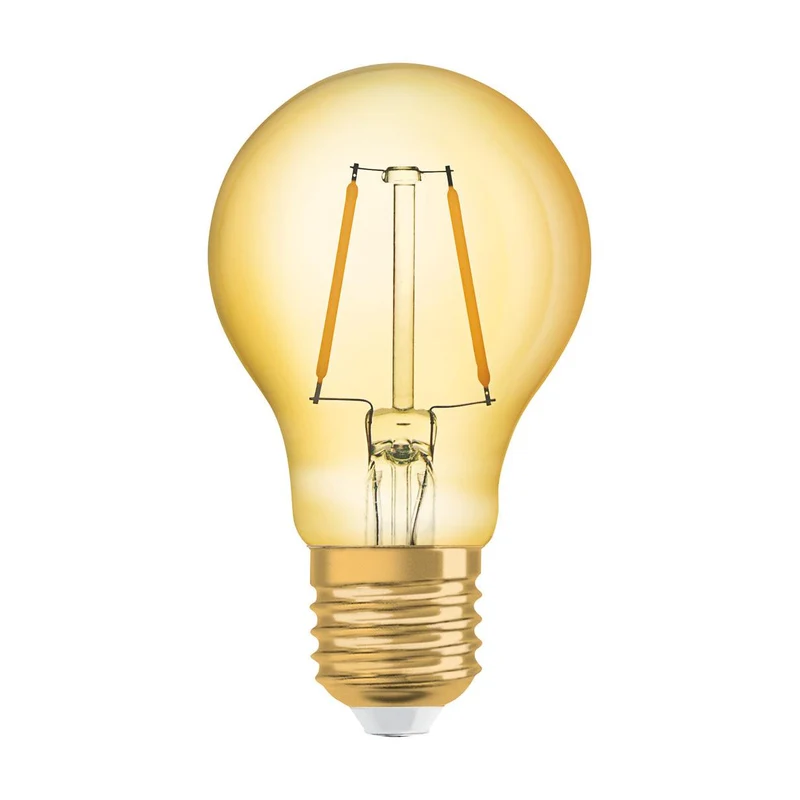 OSRAM VINTAGE 1906® LED Lampe LED CLASSIC A 2.5W 824 Gold E27, 220 lm, 2400 K, Warm Comfort Light