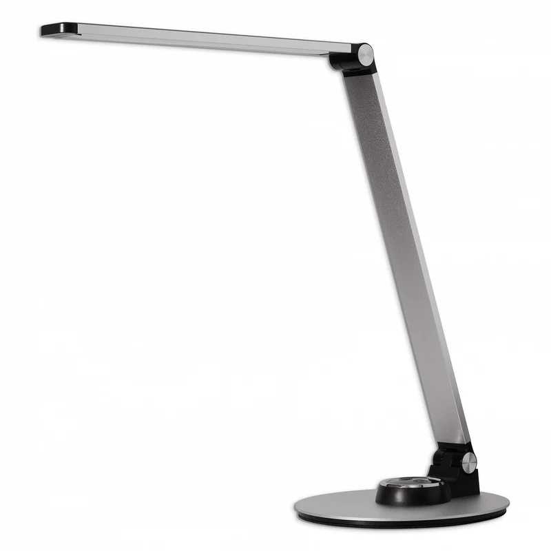 LED Tisch-Leuchte dimmbar mit USB Bürolampe Schreibtischlampe Büro 3 Lichtfarben