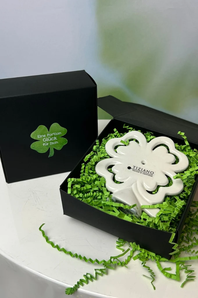 Geschenkbox Kleeblatt Cartura