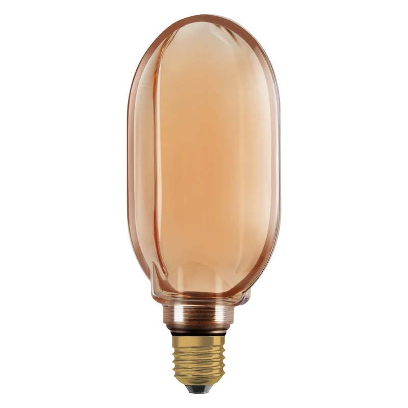 OSRAM VINTAGE 1906® LED Lampe LED CLASSIC GLOBE100 O - Form FILAMENT 4W 818 Gold E27, 220 lm, 1800 K, Comfort warm white