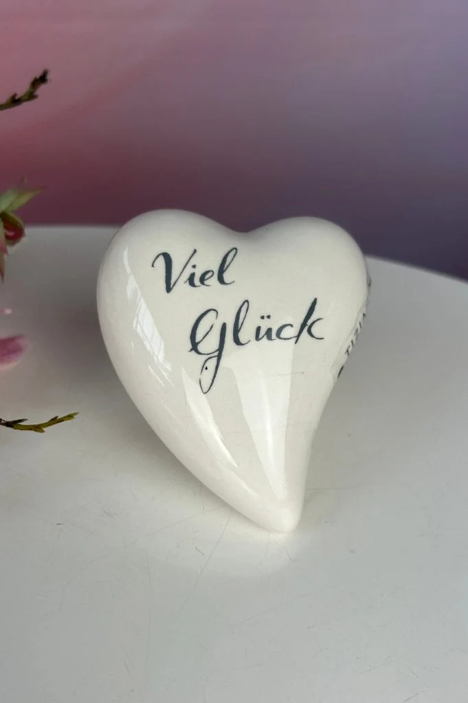 Dekoherz Amore Viel Glück 6cm