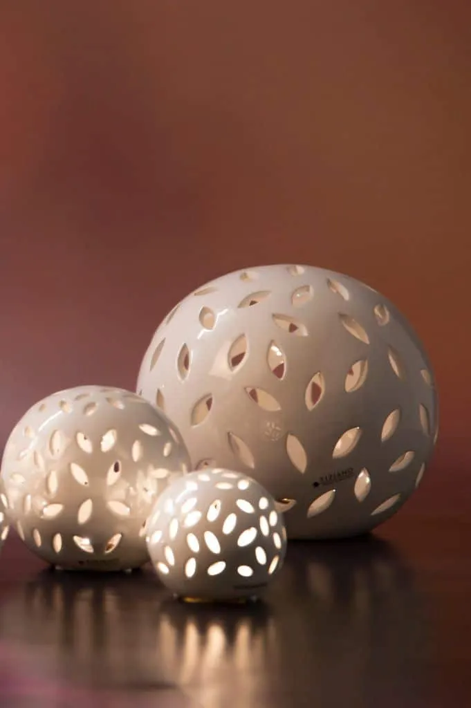 Lichtkugel Villari LED creme-weiß neue Größen