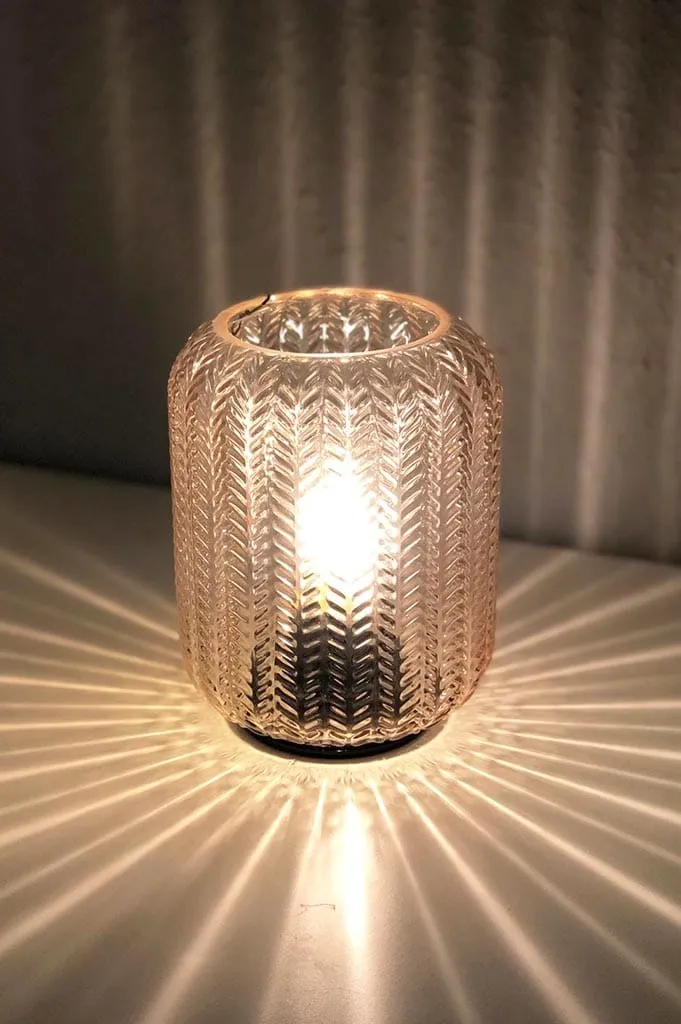Lampe Bali LED rosa