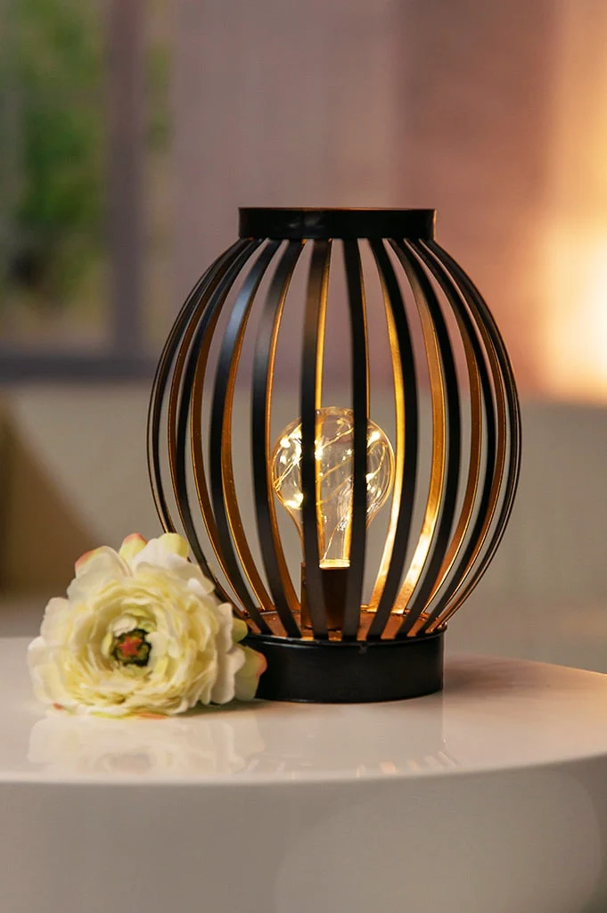 Lichtobjekt Glow LED schwarz Metall in 3 Versionen