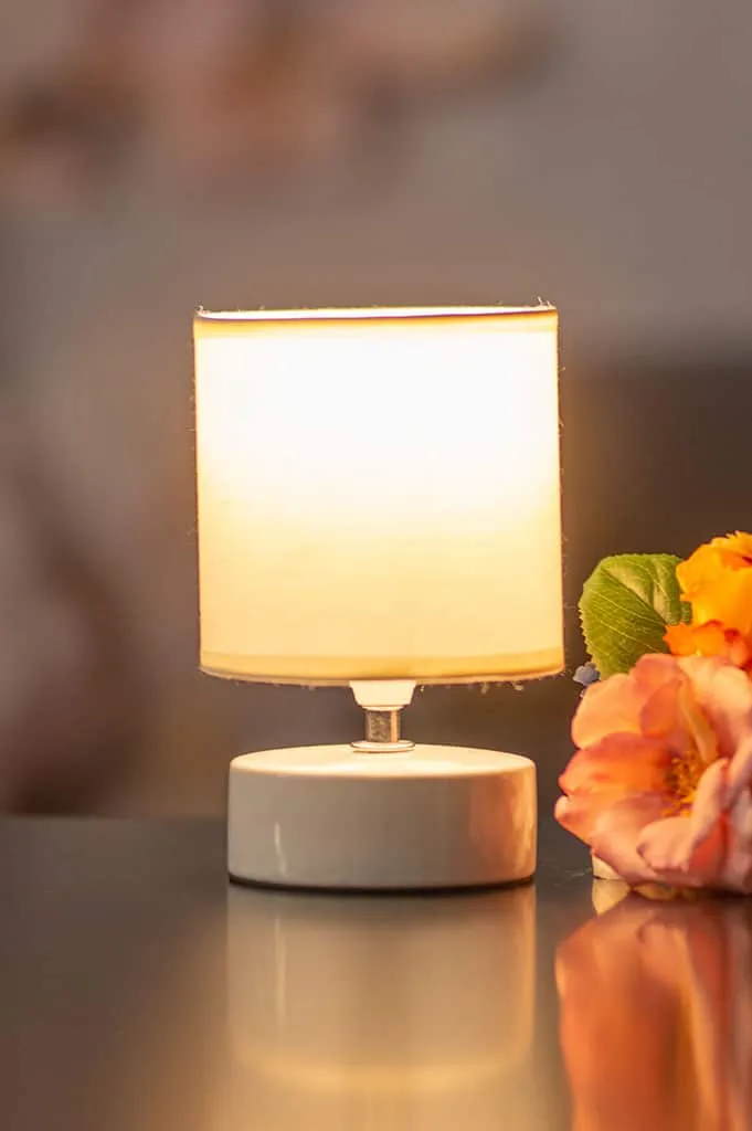 Deko Lampe Minera creme/creme