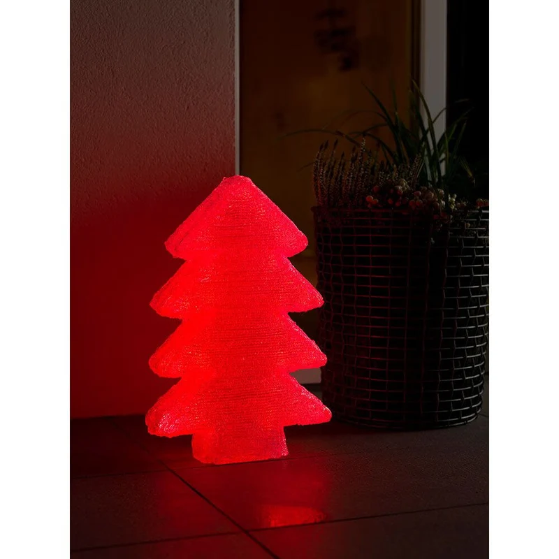LED Acryl Tannenbaum mit 6 Farbwechselfunktionen 42 RGB Dioden 12V IP44