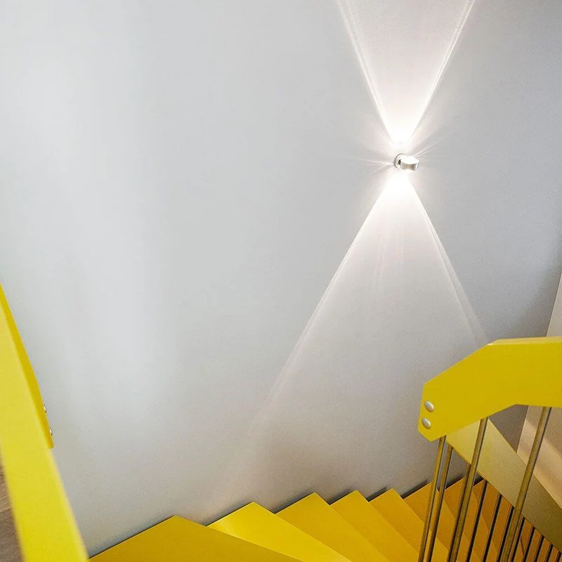 s.luce Beam Wandleuchte Up&Down mit Linsen
