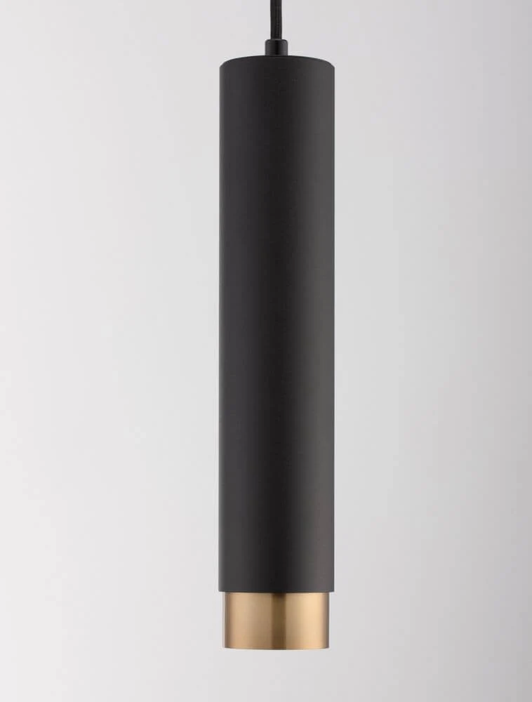 Pongo Pendelleuchte Cover Oben Ø 5,9cm Schwarz, Gold