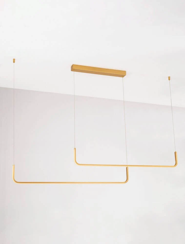 Strita LED Pendelleuchte 150cm 2-flammig 3000K