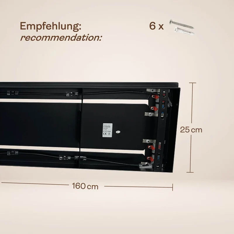 s.luce Velo Esszimmerlampe 8-flammig 160cm 2-reihig Ø 20cm
