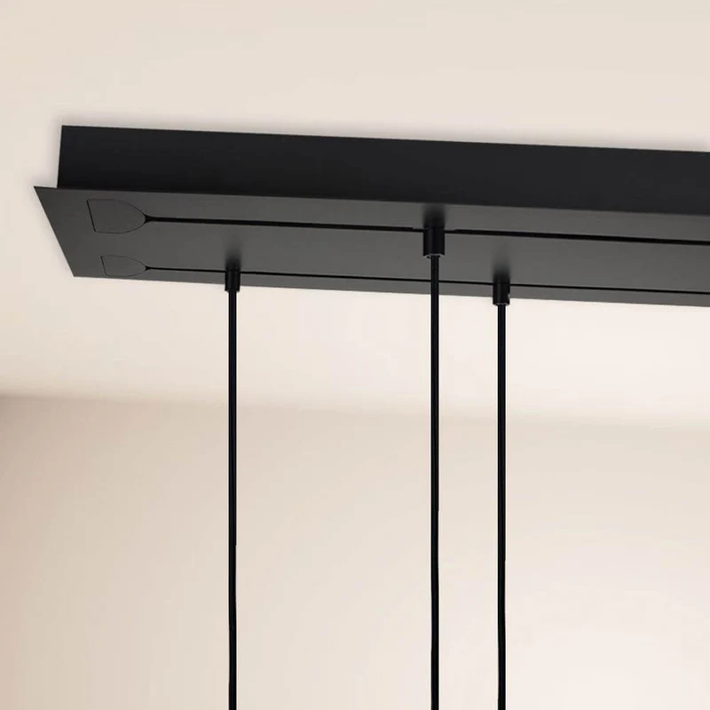 s.luce Velo Esszimmerlampe 8-flammig 160cm 2-reihig Ø 20cm