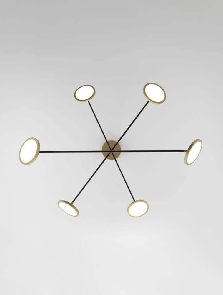 Scope LED Pendelleuchte 6-flammig 3000K