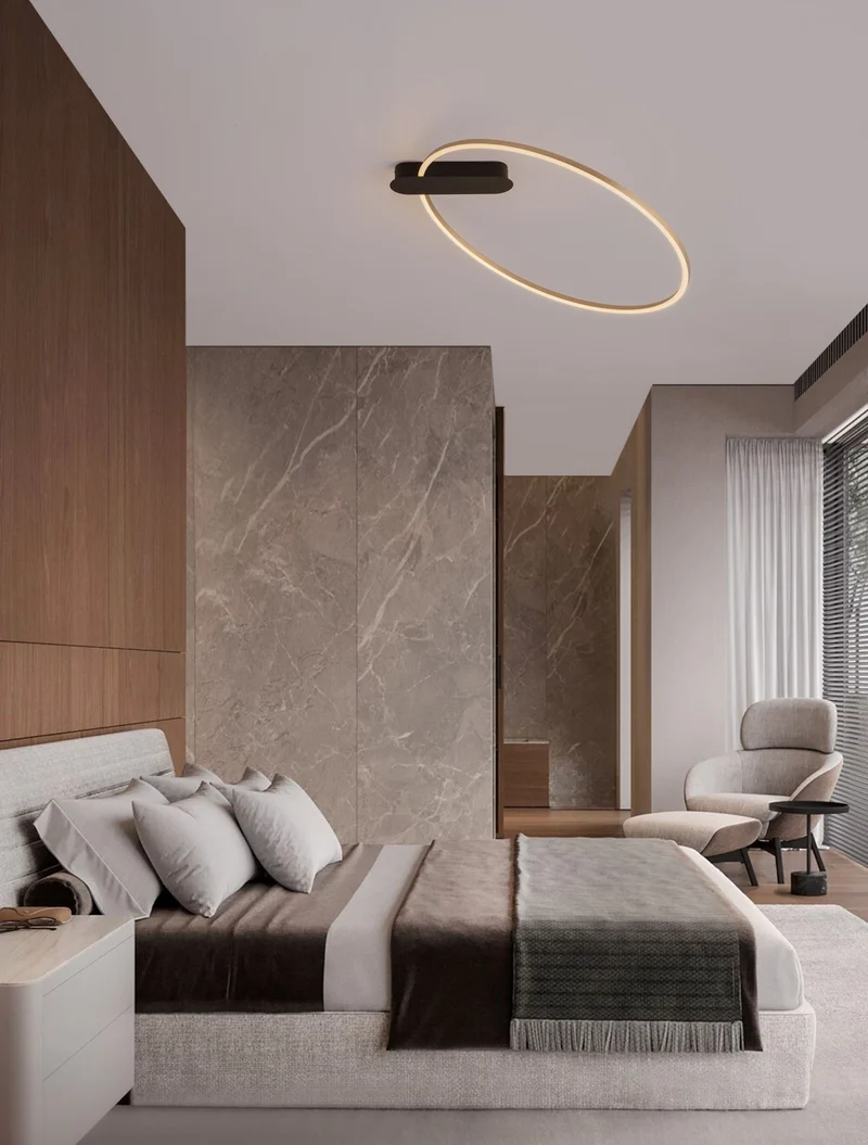 Kiklos LED Deckenleuchte Ø 64cm 3000K