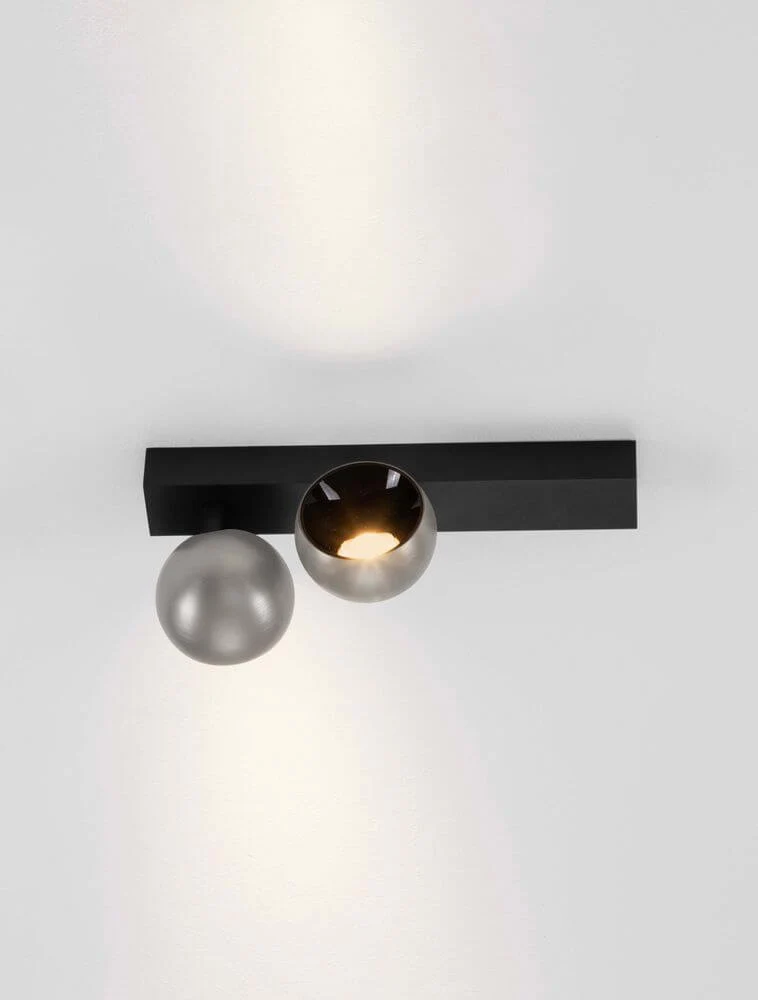Lusa LED Wandleuchte 2-flammig 3000K